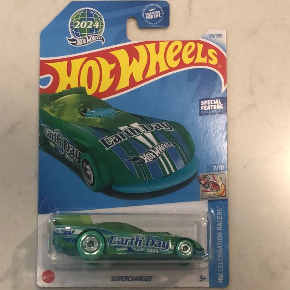 Green Earth Day Supercharged Die-Cast